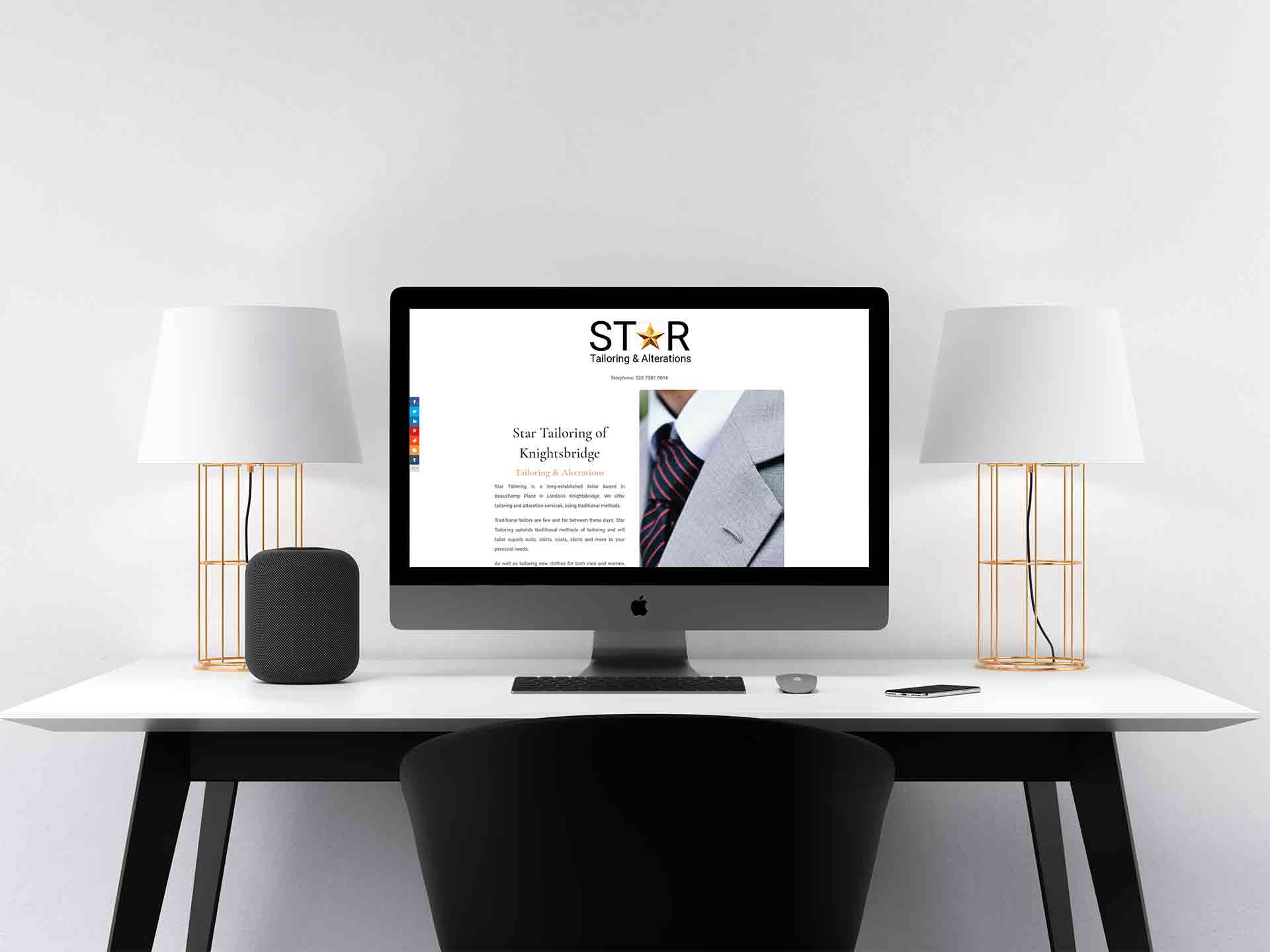 Web Design For Tailors